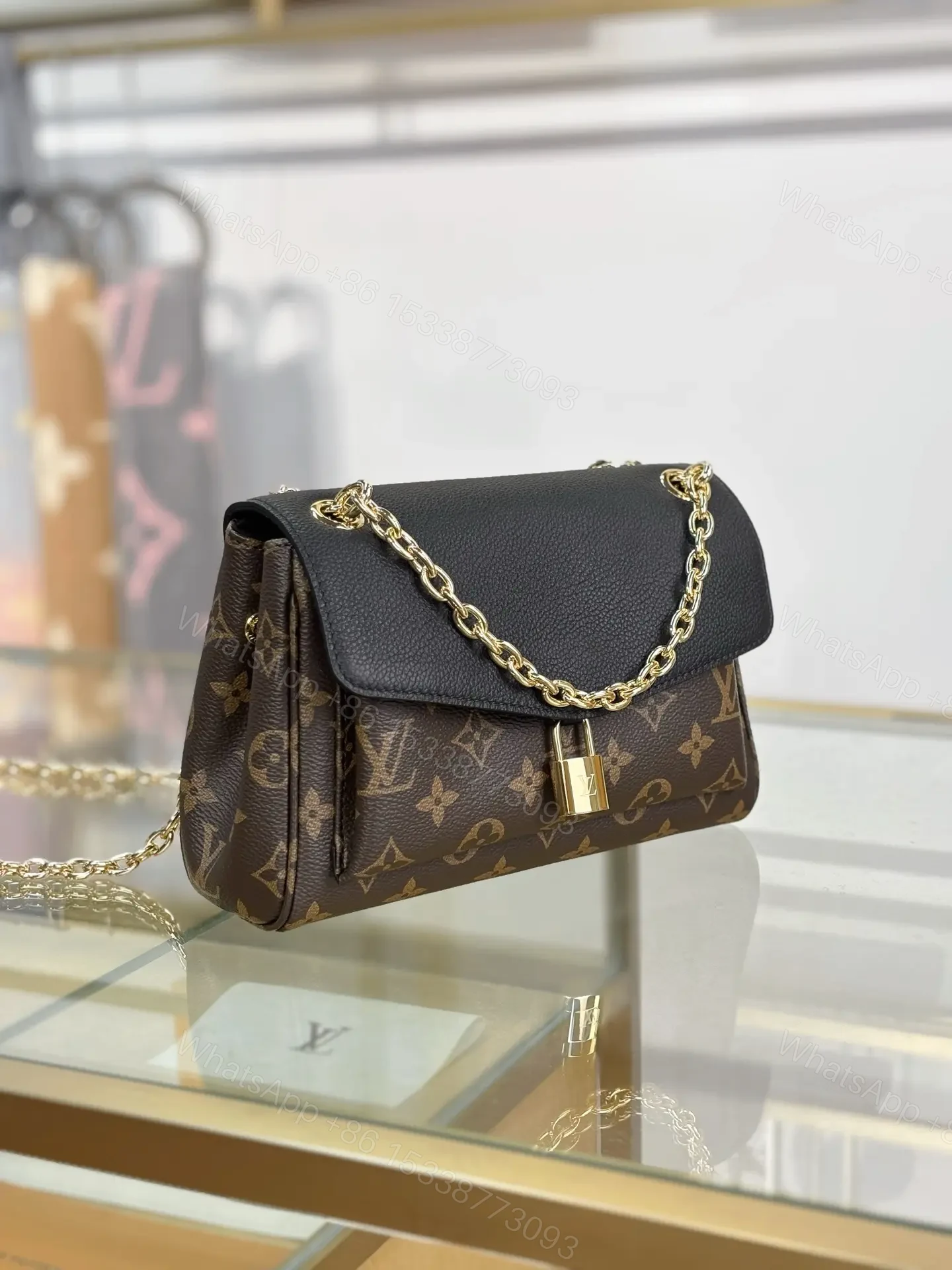 View 7 of Louis Vuitton Saint Germain BB bag in Monogram canvas