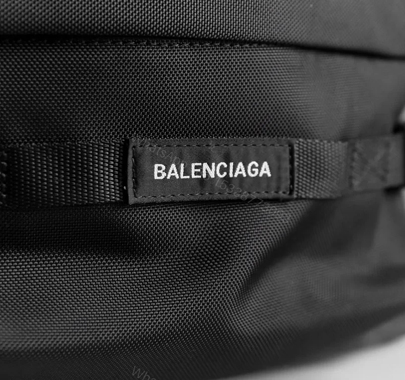 View 7 of Black Nylon Tactical Backpack â€“ Premium Street-Sleek, 22â€“28L