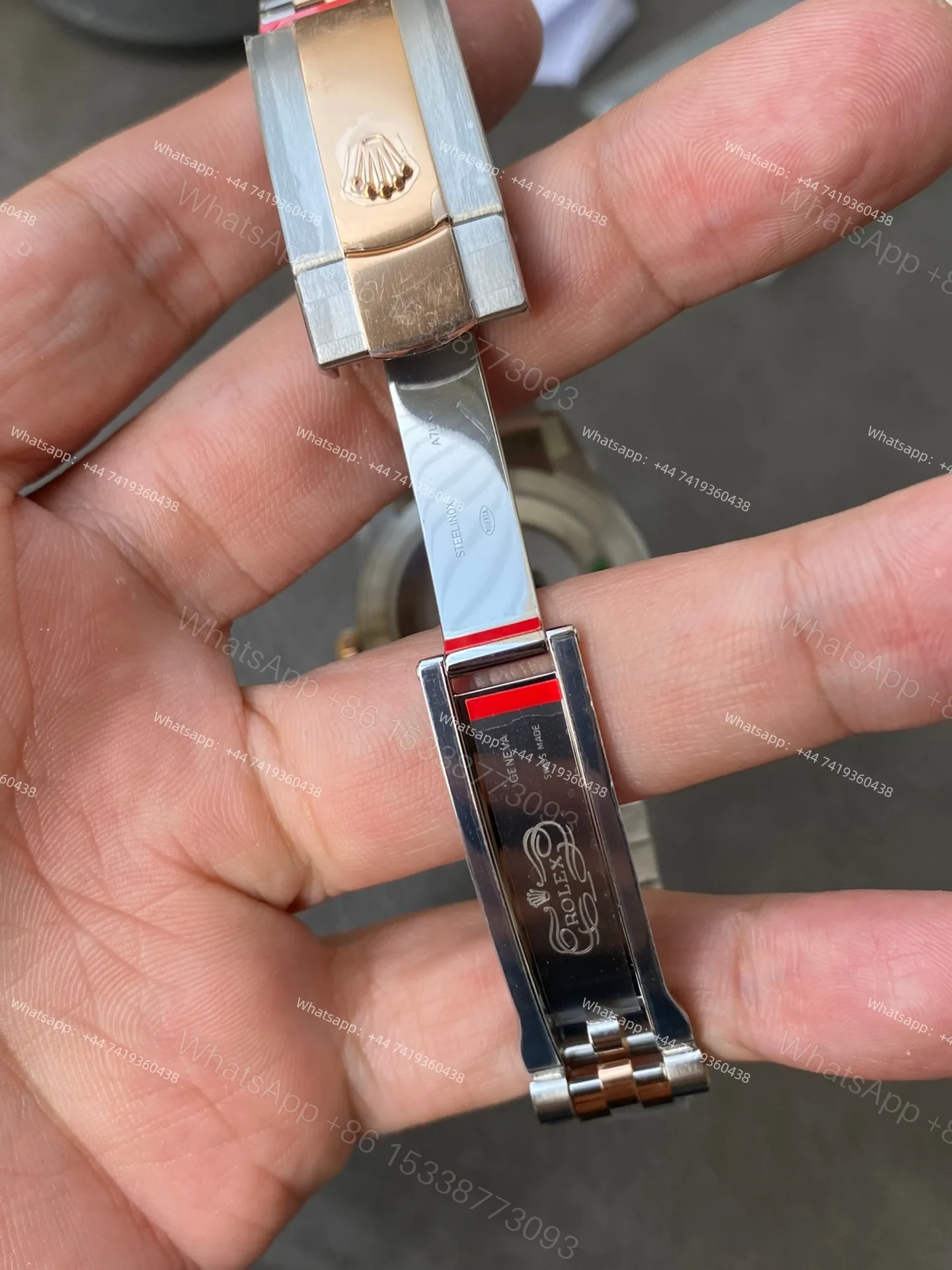 View 10 of Rolex Datejust M126331-0008 1:1 Replica Rose Gold Diamond Dial Jubilee 41MM 3235 Movement Super Clone Watch