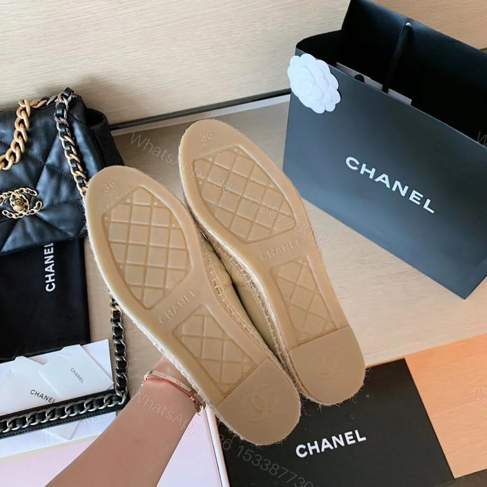 View 5 of Chanel Espadrilles Shoes In Beige G29762
