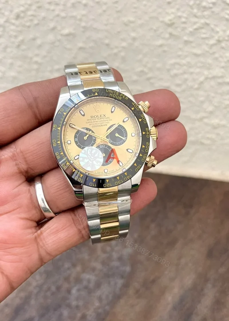 View 3 of Rolex Oyster Perpetual Daytona Golden Dial 41mm Automatic