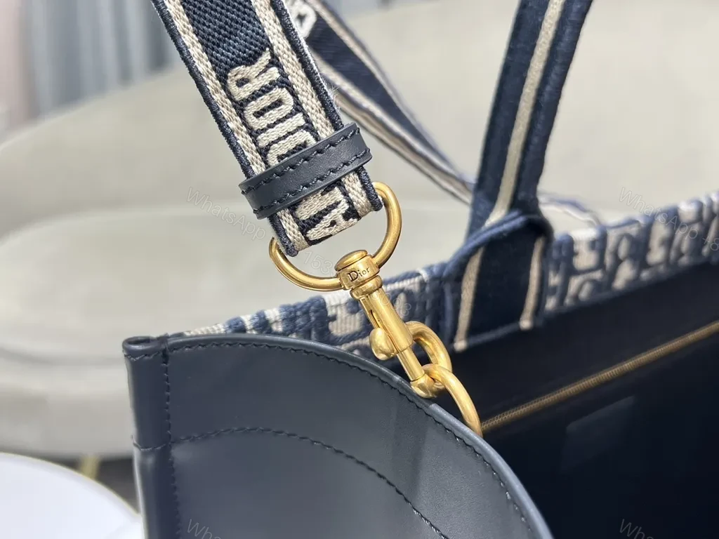 View 9 of Structured Dior Oblique Tote: Everyday Luxury Meets Utility