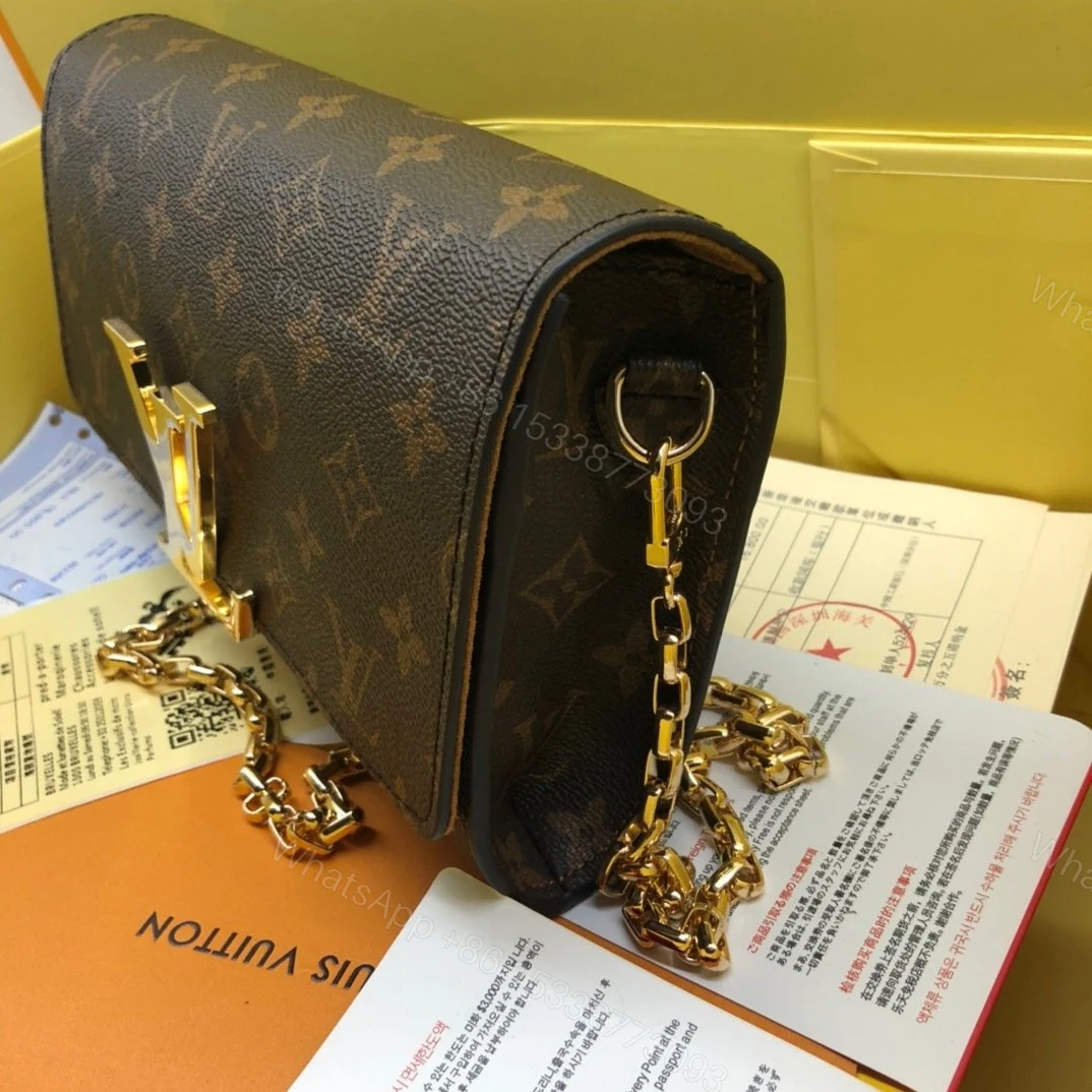 View 3 of Louis Vuitton Monogram Chain Wallet