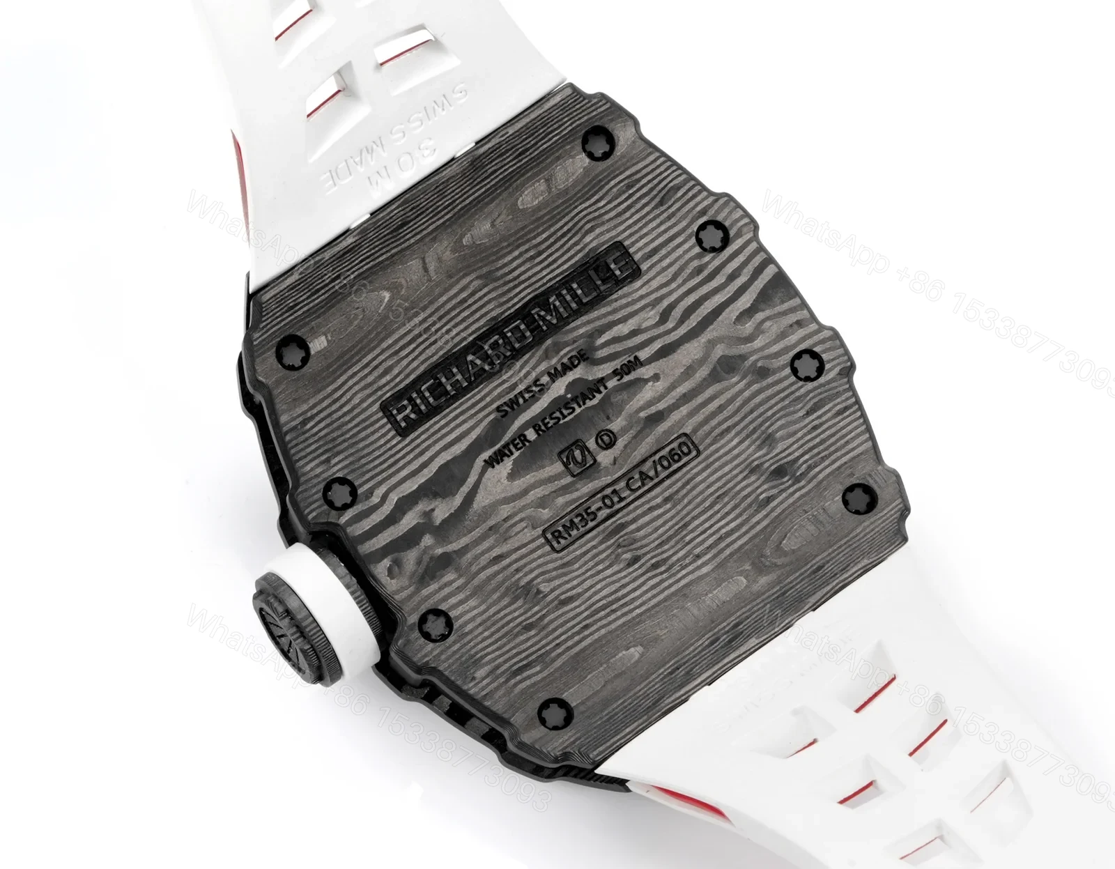 View 7 of Richard Mille RM35-01 Rafael Nadal NTPT Carbon Fiber Skeleton Watch RM3501-BBR