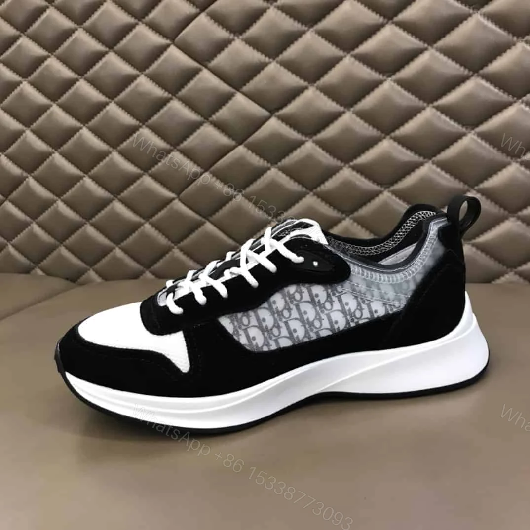 View 5 of DIOR B25 OBLIQUE BLACK SUEDE RUNNER – CD37