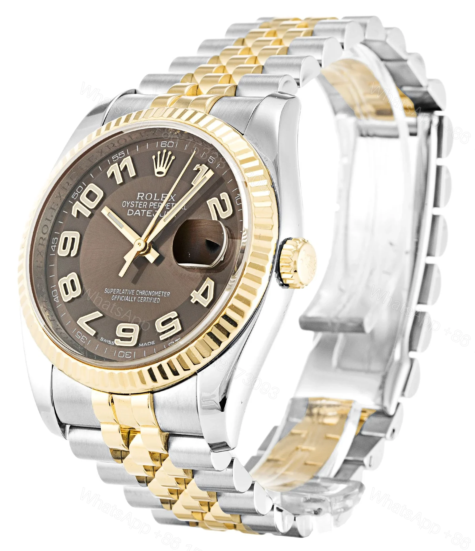 View 2 of Replica Rolex Datejust Bronze Dial 116233 36 mm