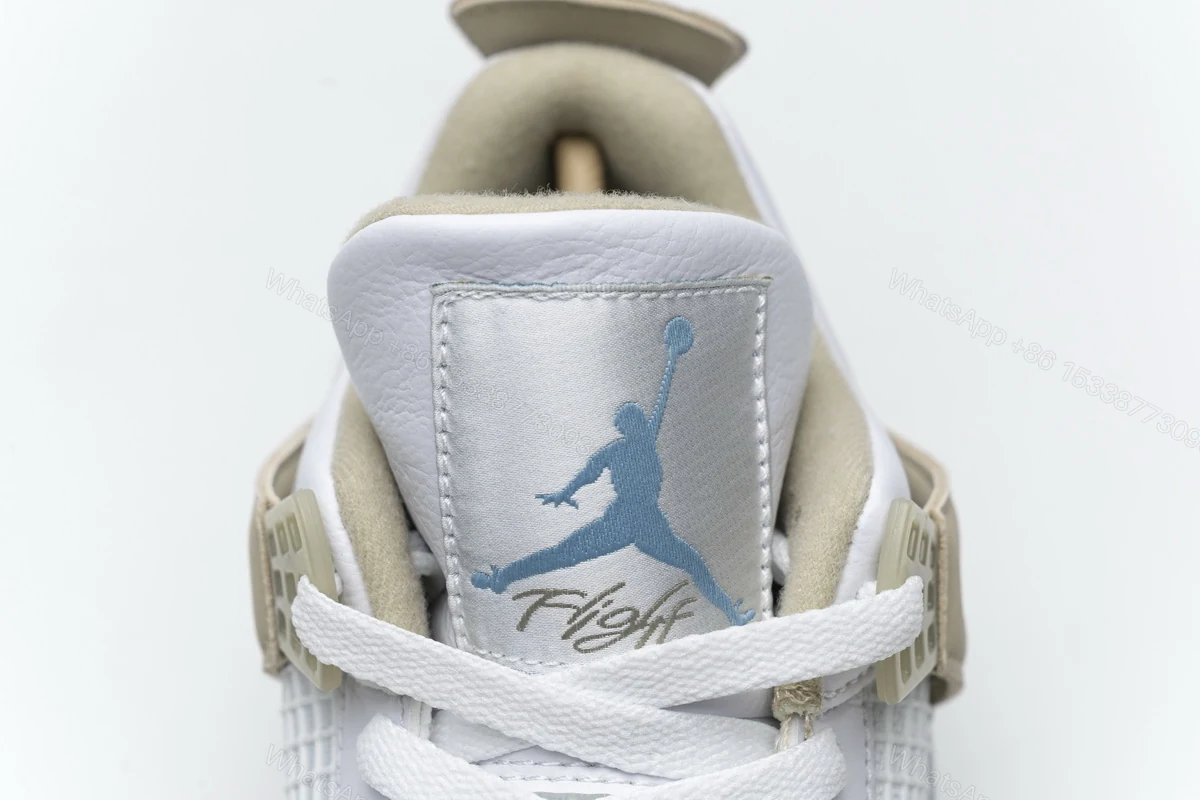 View 7 of Air Jordan 4 Retro Sand Linen 487724-118 (Top Quality)