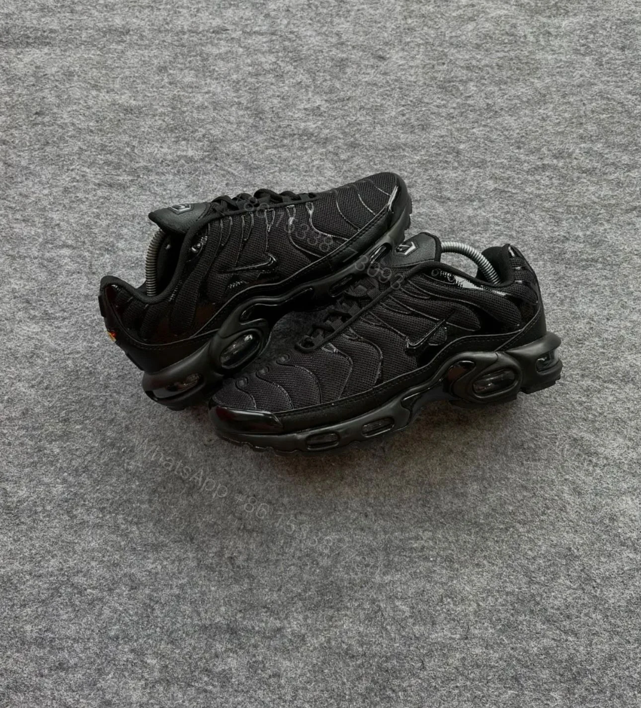View 5 of FIRST COPY NIKE AIRMAX PLUS TRIPLE BLACK