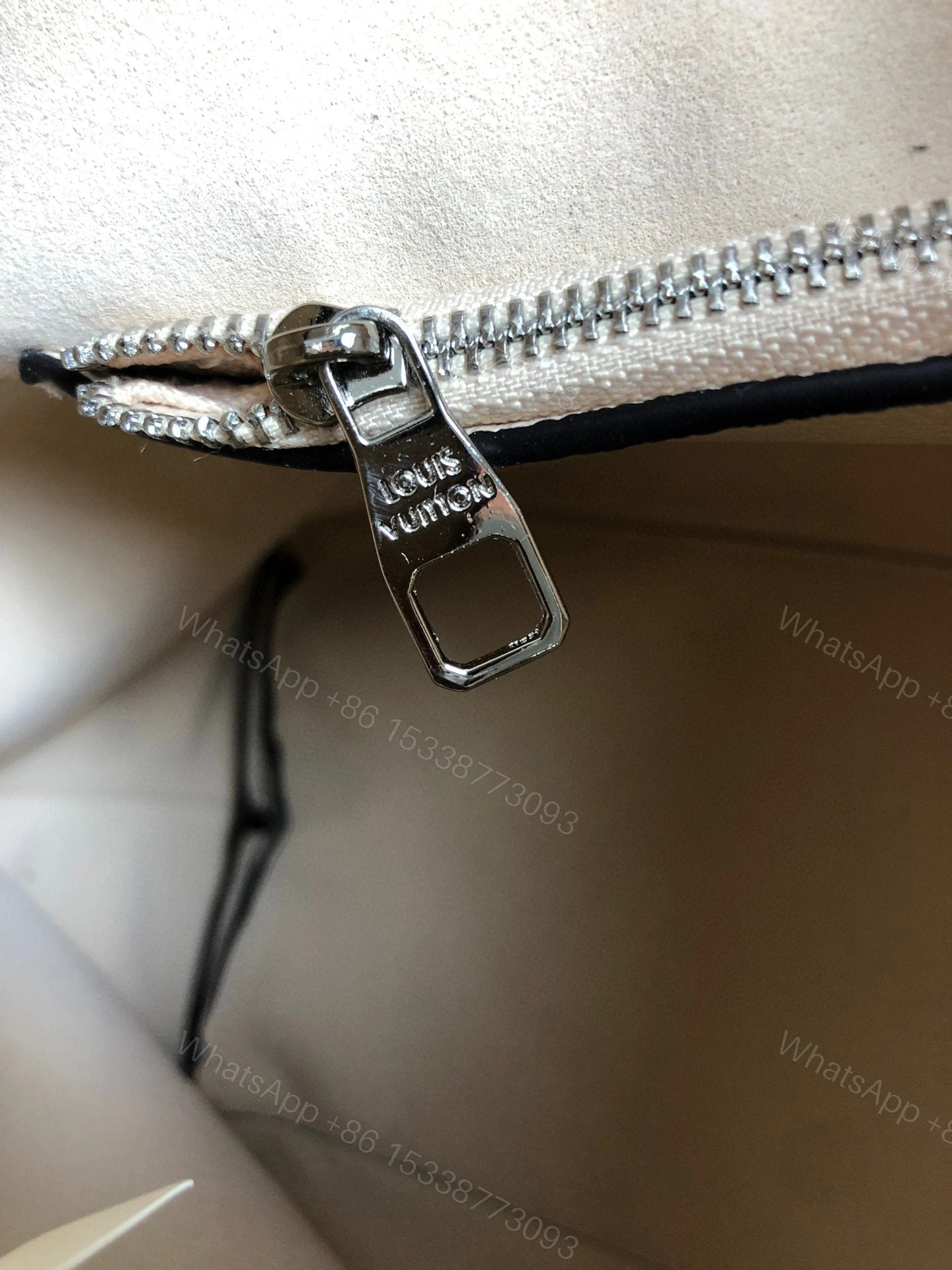 View 40 of Louis Vuitton Carmel Hobo Bag ‘Mouse Grey’
