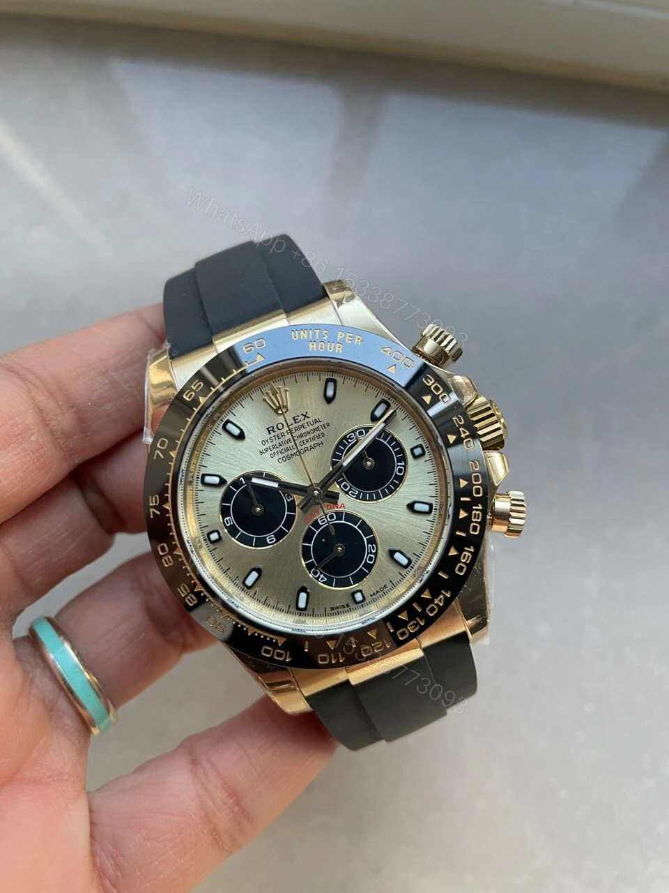 View 4 of BTF factory 1:1 Rolex Daytona 116518 Best Edition YG/Black Dial SA4130 V2