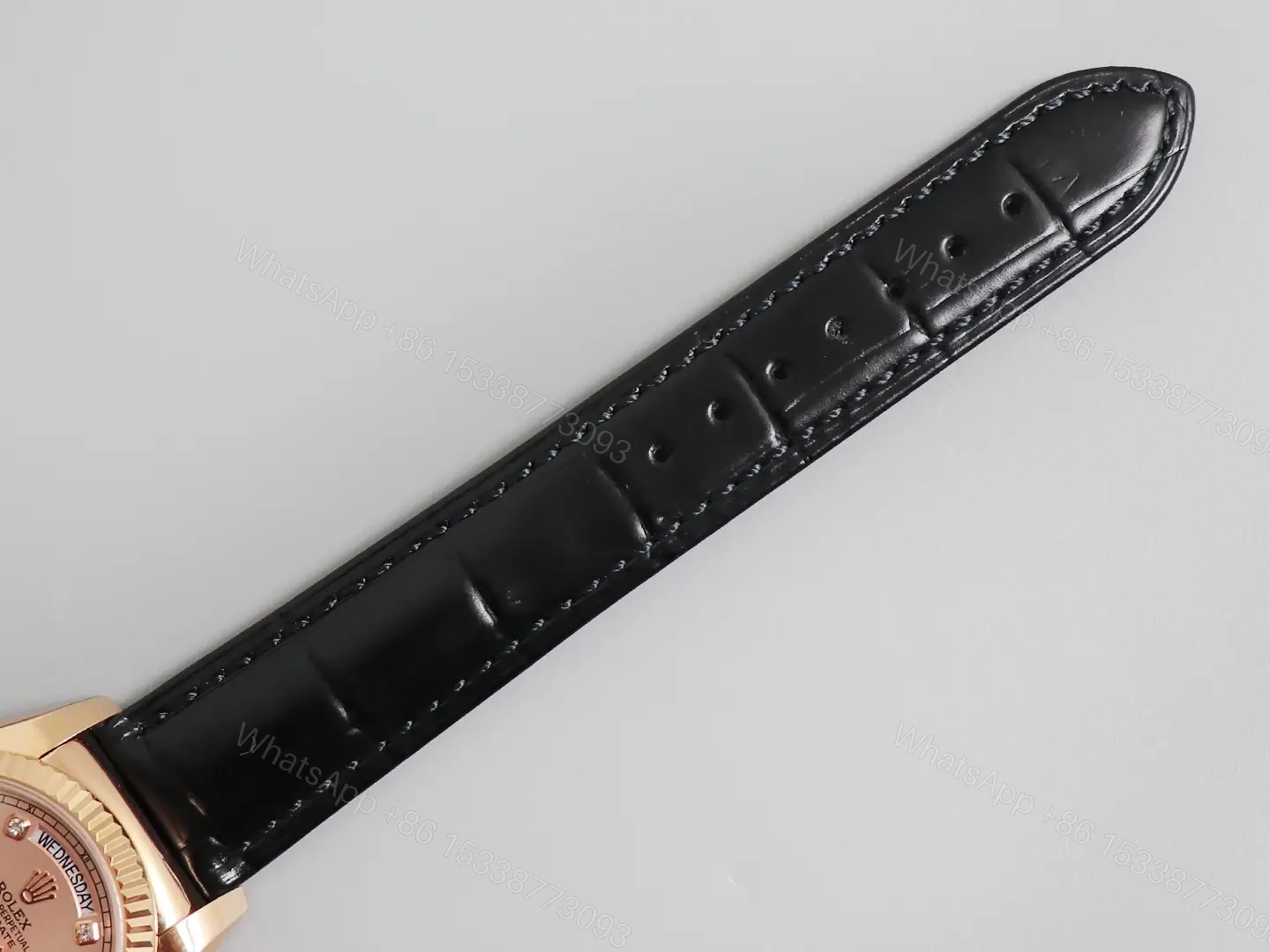 View 7 of Rolex Day-Date 36 Everose Strap Pink Diamond 118135-0062