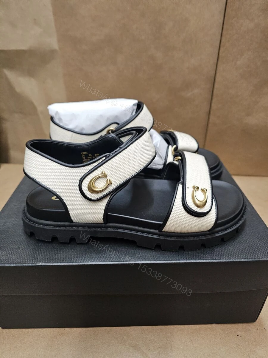 View 3 of First Copy Coach Sandals In Stock
