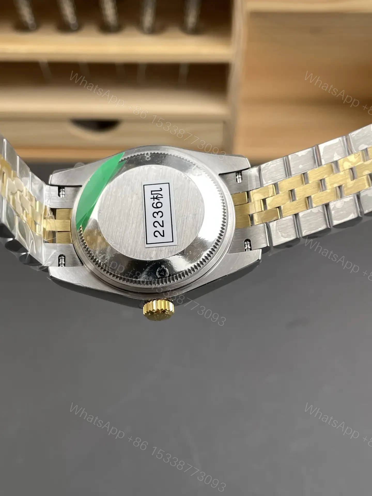 View 5 of Rolex Datejust 31 Rolesor Yellow Diamond Jubilee MOP 178383-0008