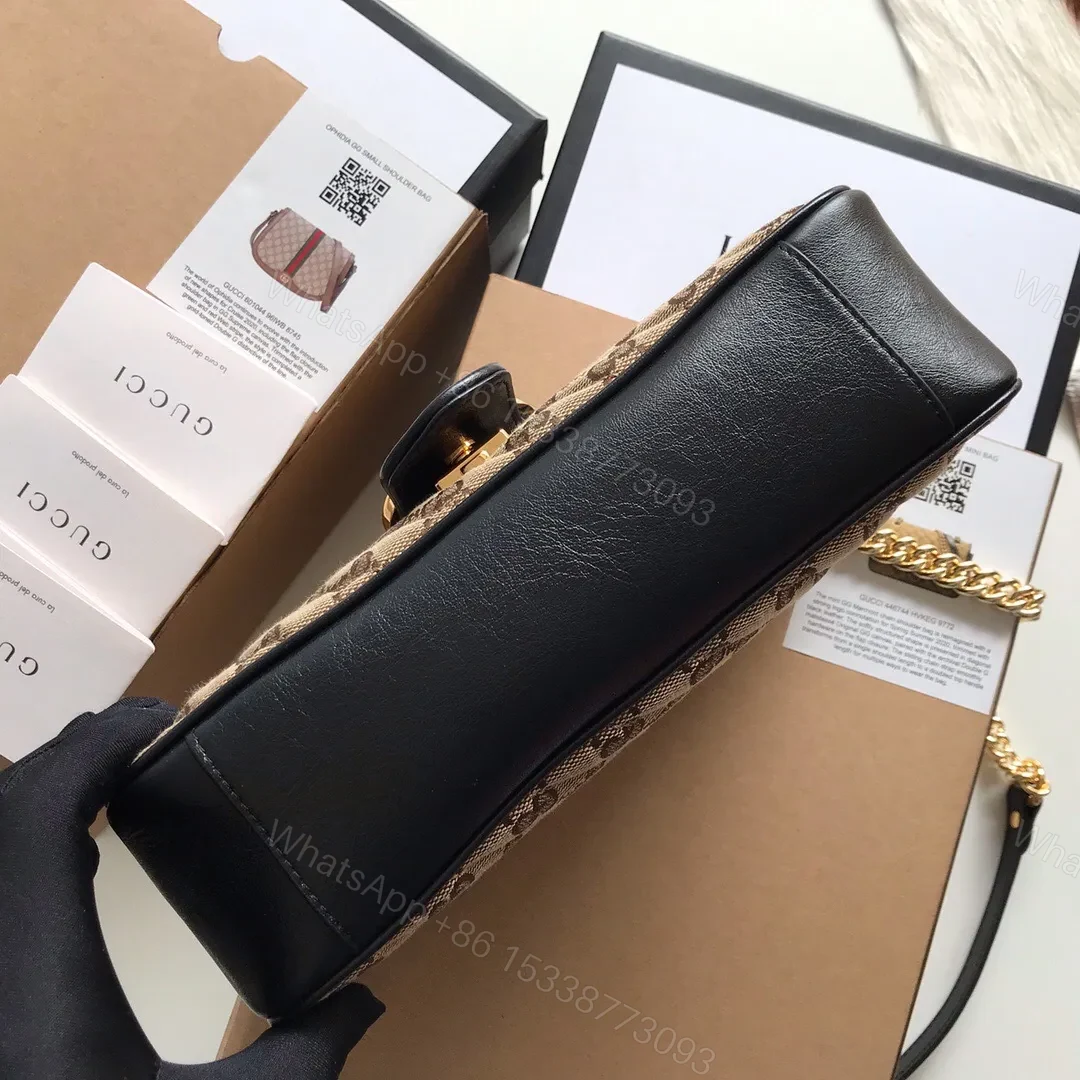View 5 of Gucci GG Marmont GG Shoulder Bag Small