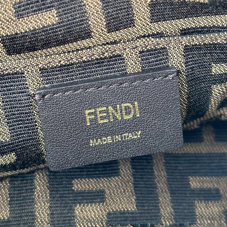 View 8 of Teal Fendi Satchel: Compact Modern Luxe Bag