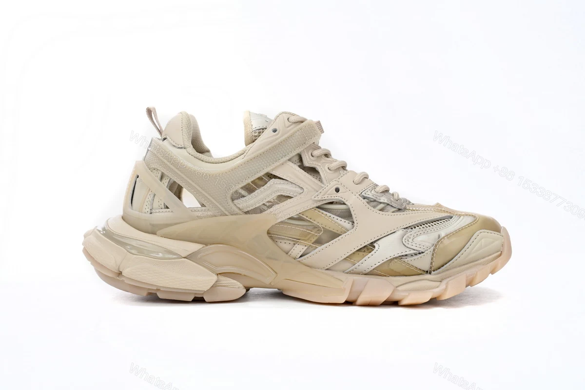 View 2 of Balenciaga Track 2 Sneaker Khaki 568614 W2GN3 9710
