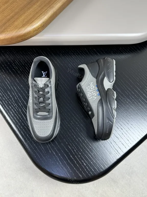 View 5 of Louis Vuittonâ€“Inspired Luxury Sneaker: Allâ€‘Day Comfort, Premium Mix Materials