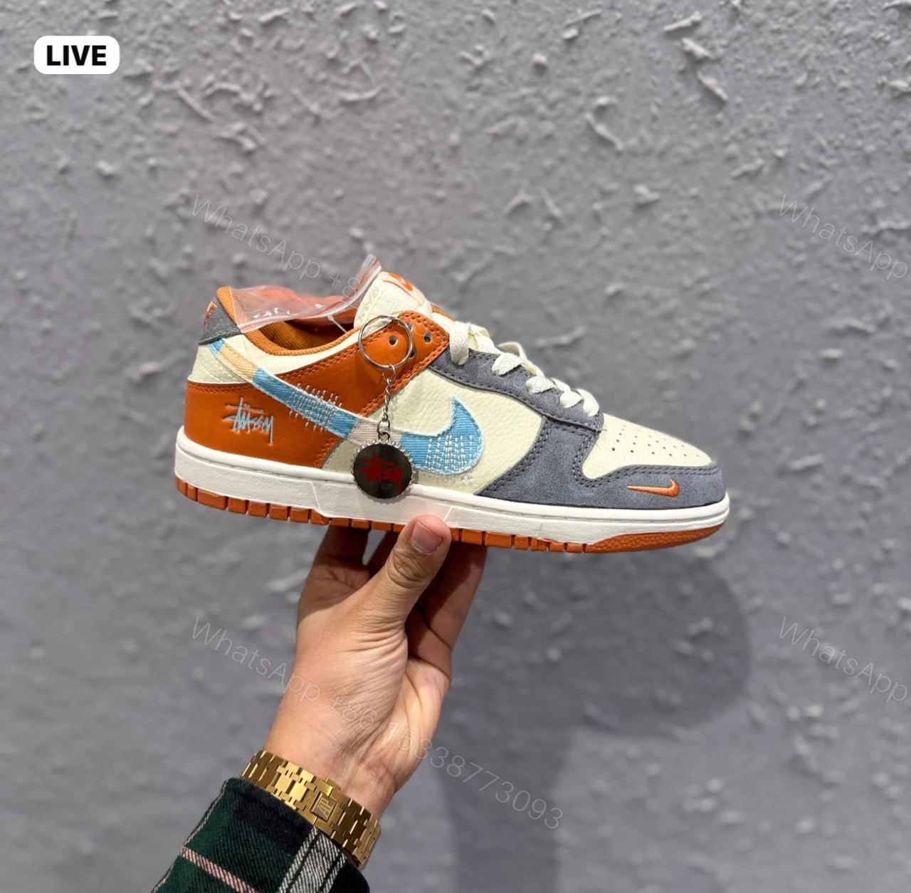 View 7 of First Copy Nike SB Dunk Stussy 2025
