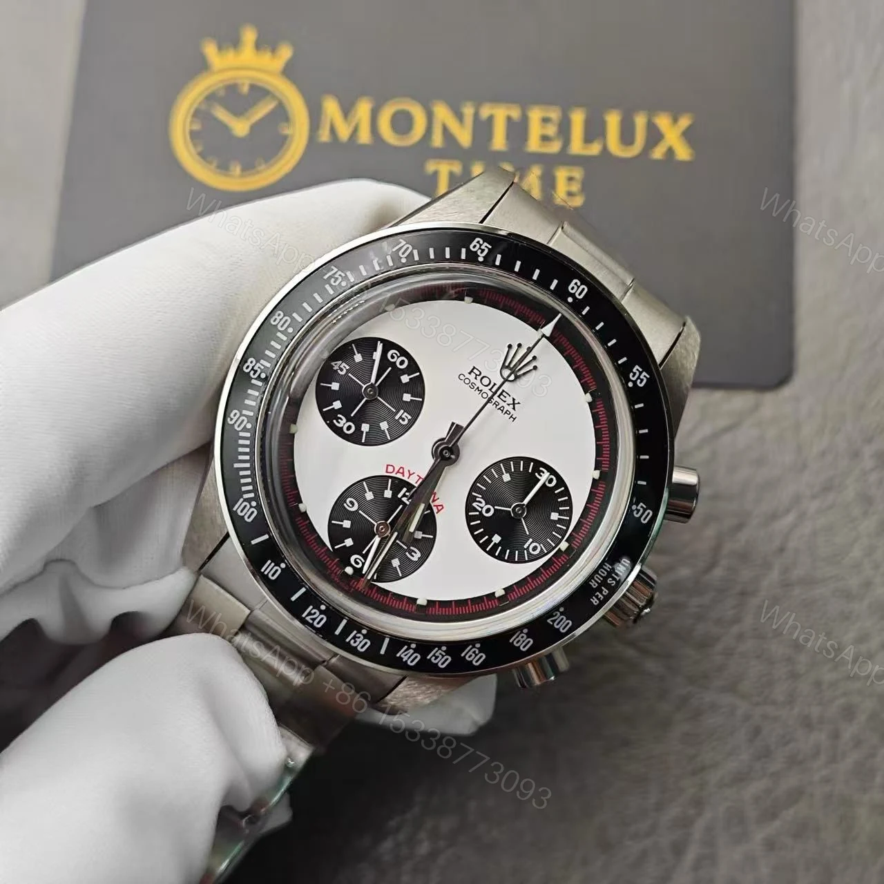 View 5 of Replica Rolex Daytona Paul Newman REF 6263 – Super Clone Rolex