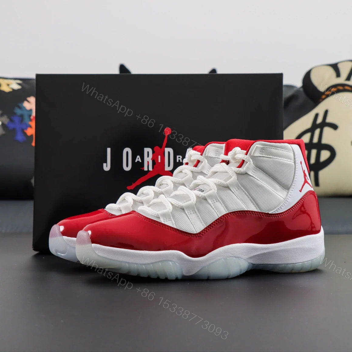 Air Jordan 11 Retro “Cherry” Reps — view 1