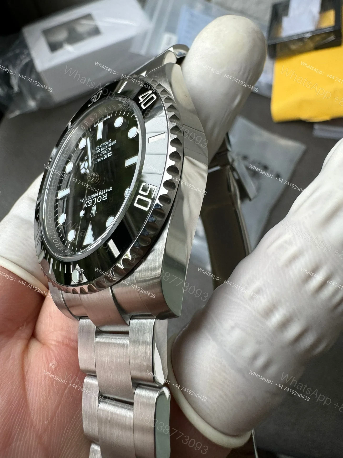 View 12 of Rolex Super Clone Watches 1:1 No Date Submariner 124060 VS3230 Movement 41mm
