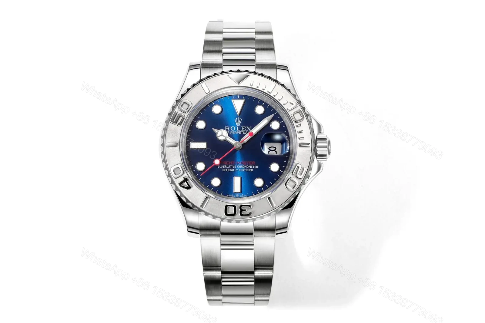 Clean Factory Clean Factory Rolex Yacht-Master 40mm Blue Dial Stainless — view 1