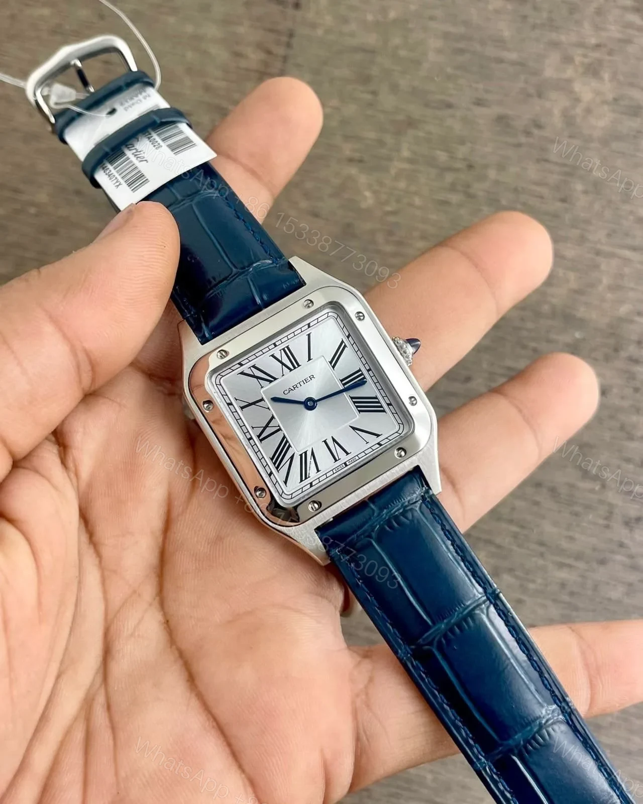 CARTIER SANTOS DUMONT White Dial — view 1