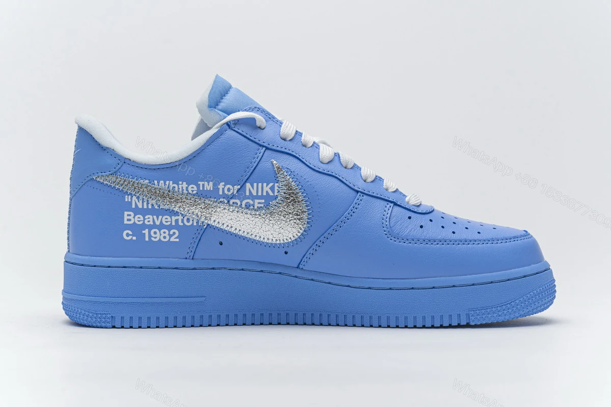 View 2 of OFF White X Air Force 1 MCA University Blue CI1173-400