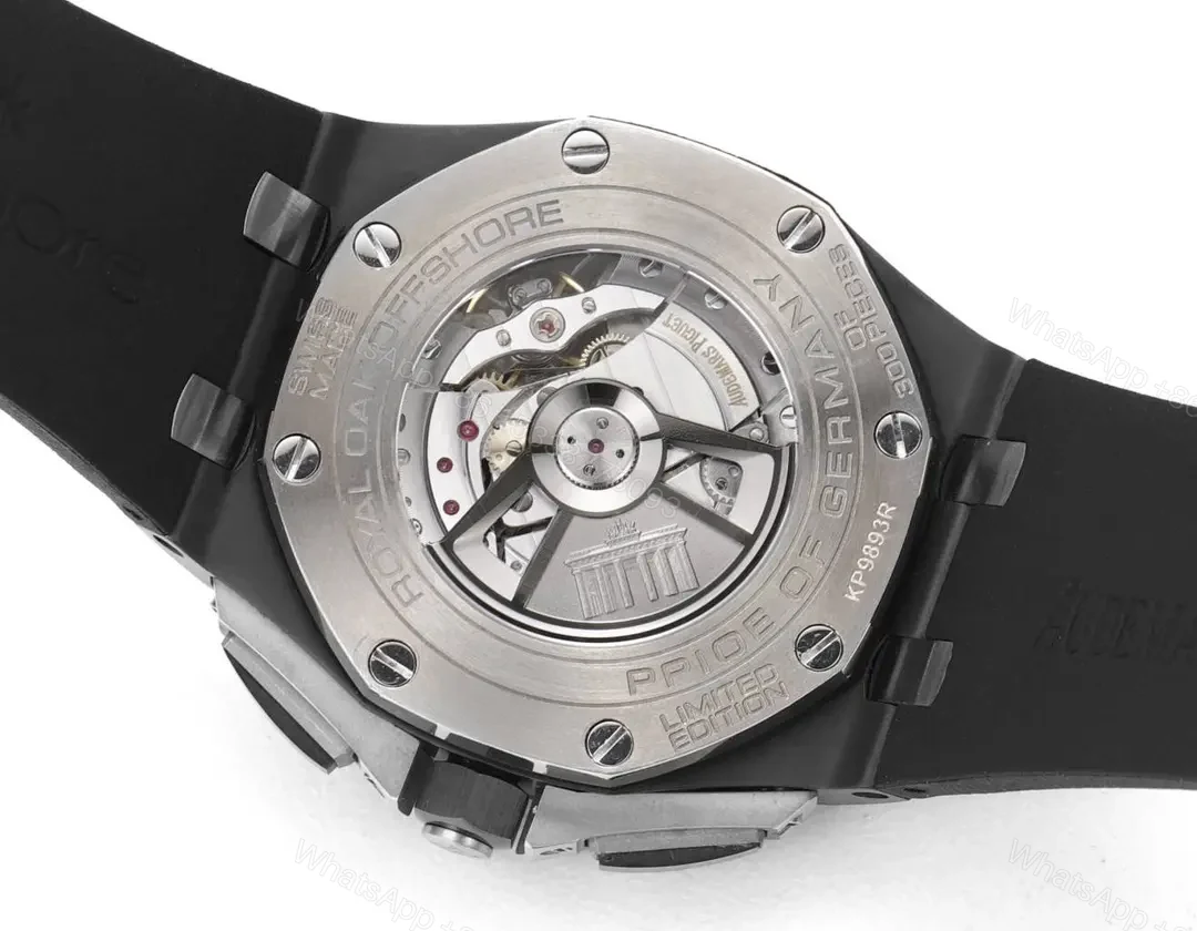 View 9 of KZ Factory Audemars Piguet Royal Oak Offshore Black Ceramic Chronograph Watch
