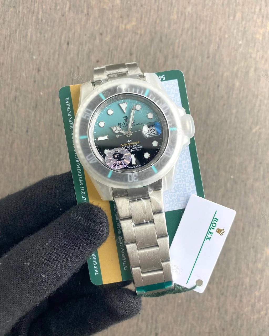 View 3 of Rolex Submariner Silver Sky Blue 41MM Automatic
