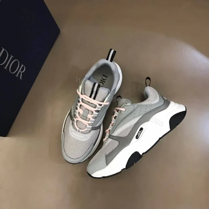 View 5 of B22 SNEAKER TECHNICAL MESH WITH AND CALFSKIN – CD114