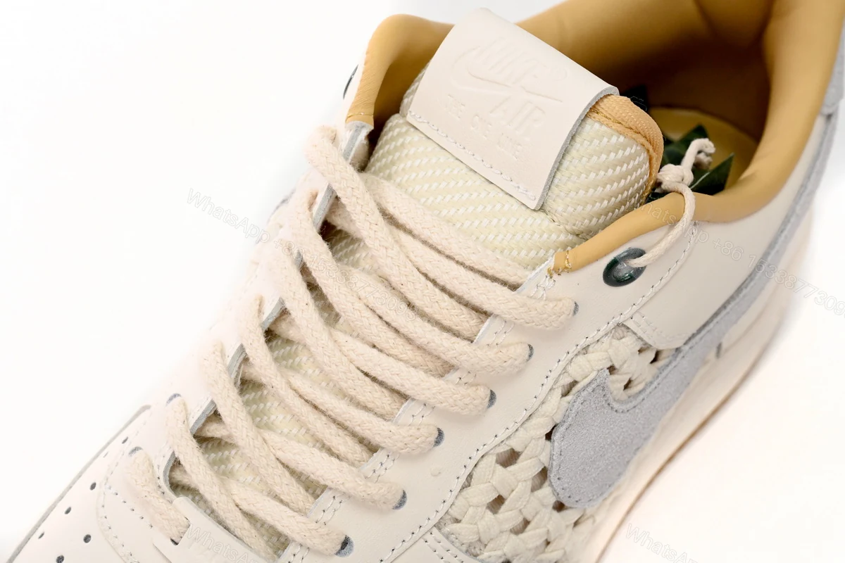 View 7 of Nike Air Force 1 Low '07 Premium NAI-KE Bamboo Weave FN0369-101