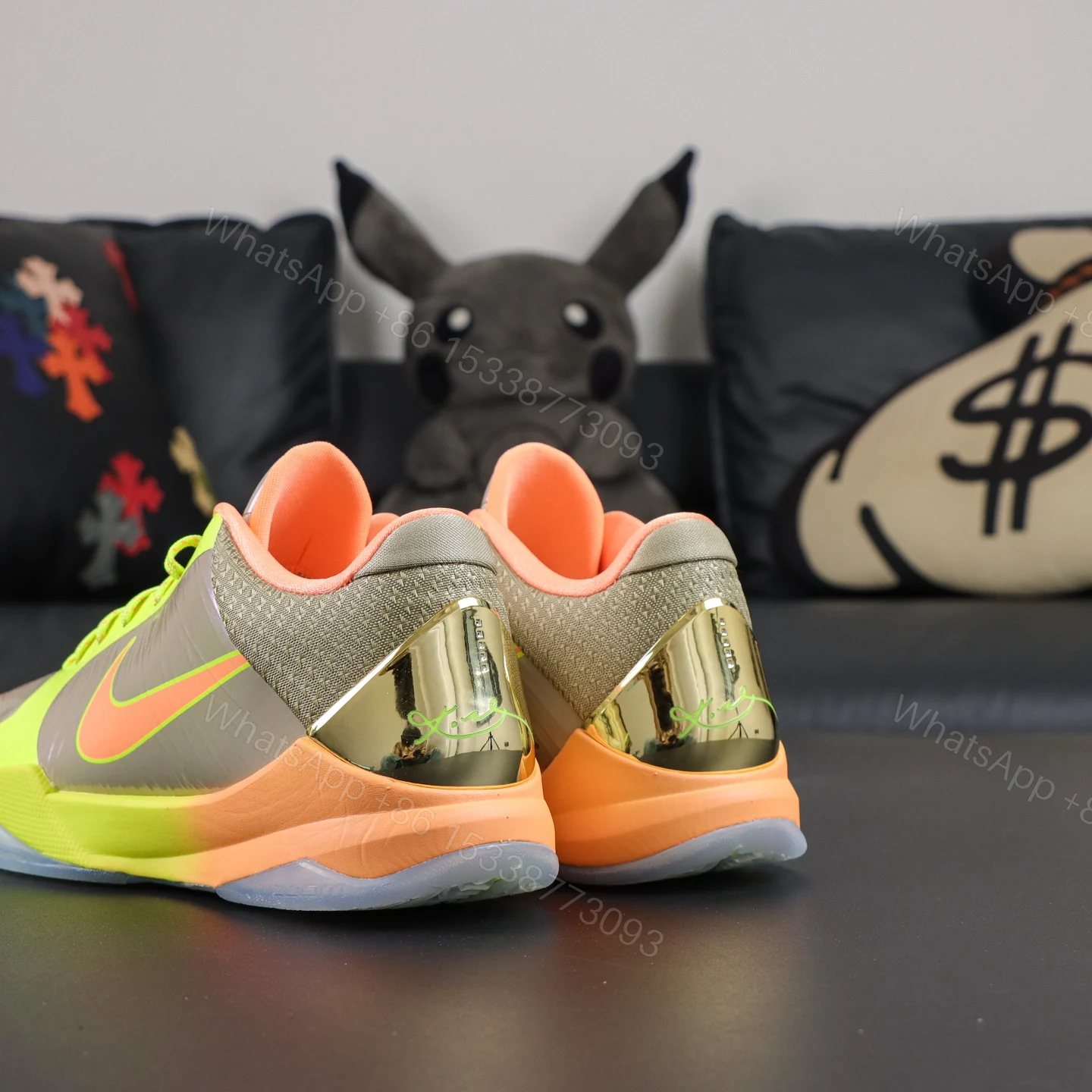 View 5 of Kobe 5 Protro “The Academy” Olive Gold Reps