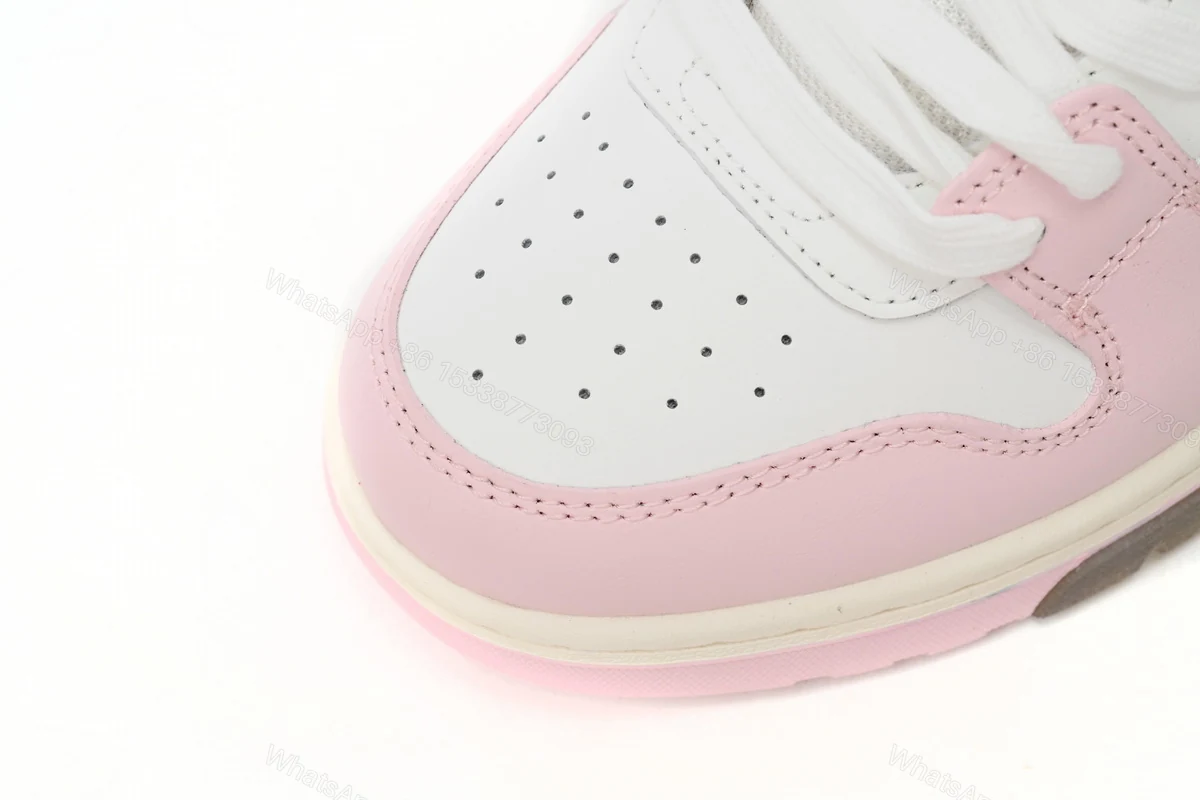 View 9 of OFF-WHITE Out Of Office OOO Low Tops White Light Pink OWIA259F21LEA0010130