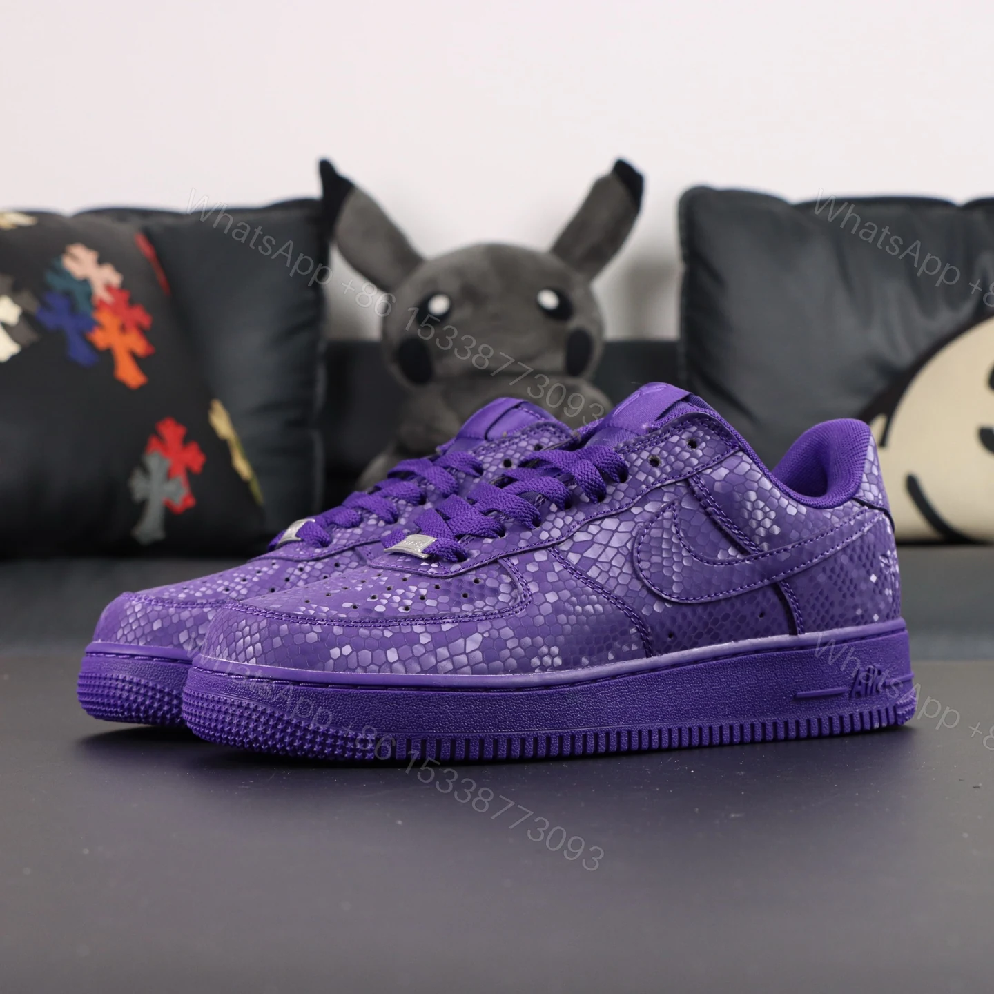 View 8 of Air Force 1 Low Kobe Bryant Court Purple Reps