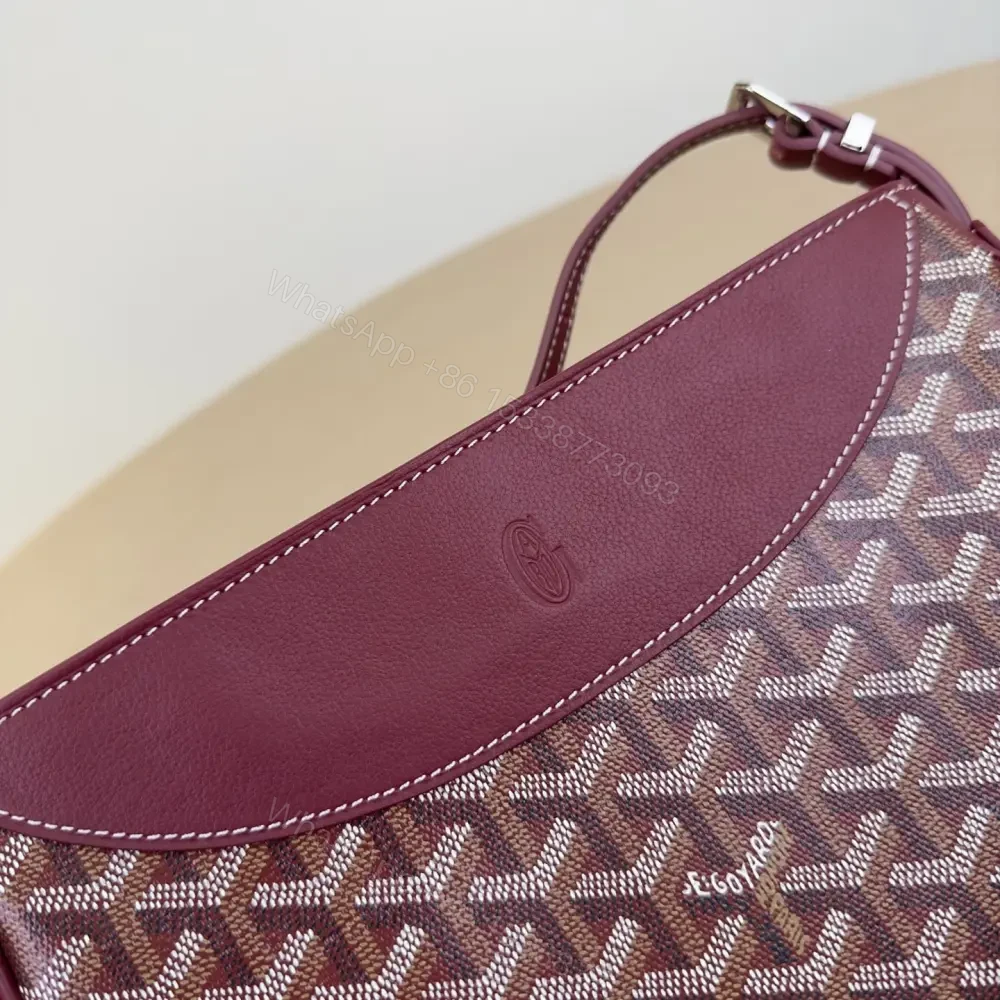 View 6 of 高仿Goyard*33CL33P單肩半月包紅色免檢版