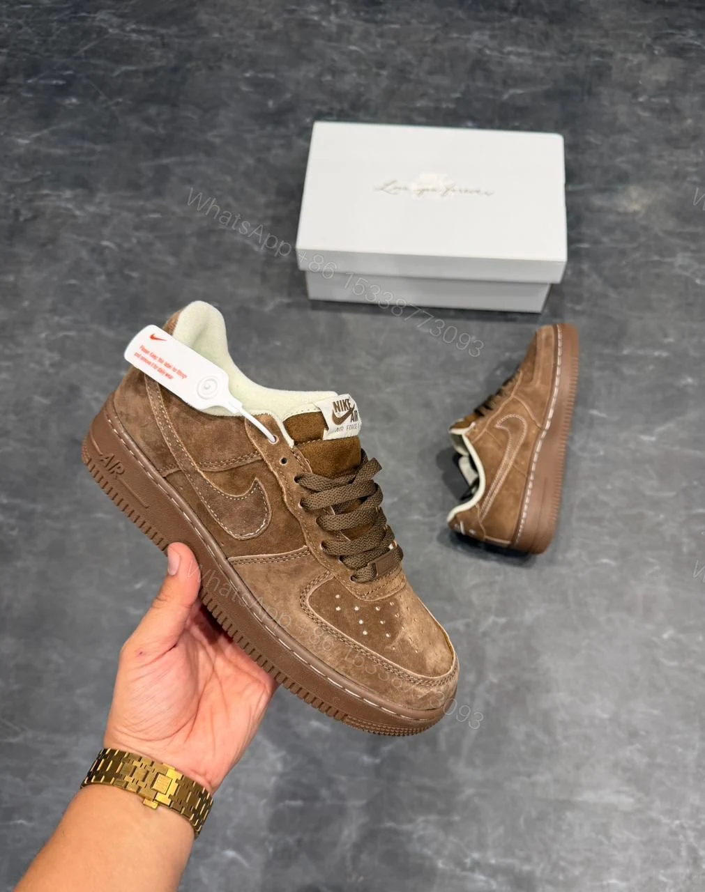 View 2 of First Copy Nike Airforce 1 Cacao Wow