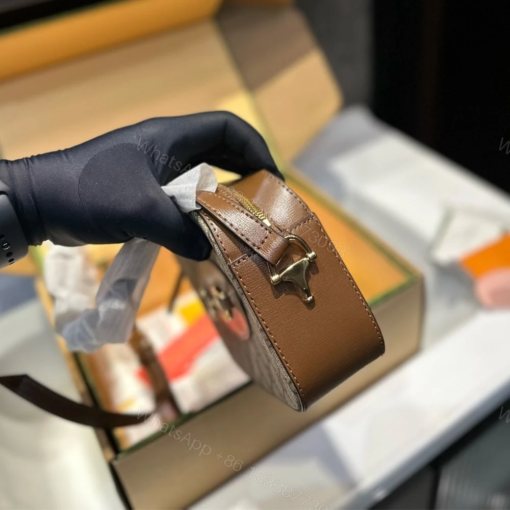 View 4 of Gucci Horsebit 1955 Mini Shoulder Bag Beige And Ebony 18Cm ‎760196 92TCG 8563