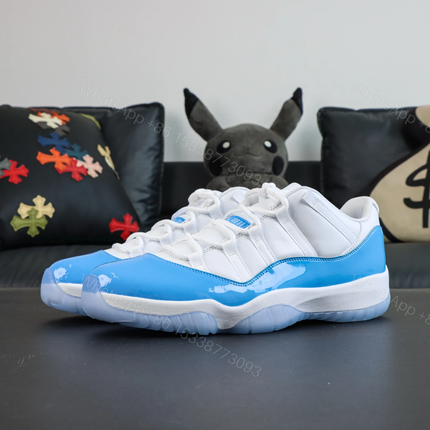 View 8 of Air Jordan 11 Low “University Blue” 2026