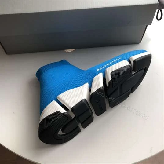 View 10 of BALENCIAGA SPEED 2.0 SNEAKER IN BLUE – BB147