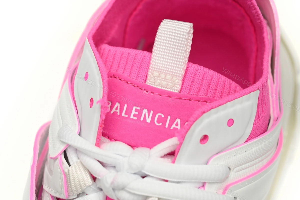 View 4 of Balenciaga Track Black Rice Pink White 736328 W3SKC 9055