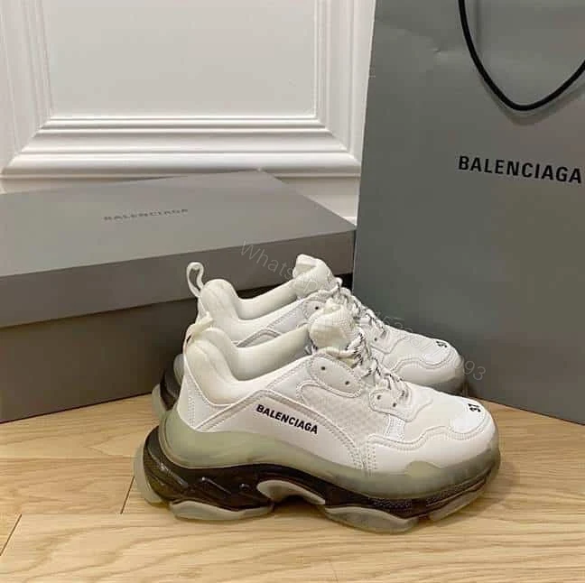 View 2 of BALENCIAGA MEN’S TRIPLE S SNEAKER CLEAR SOLE – BB192