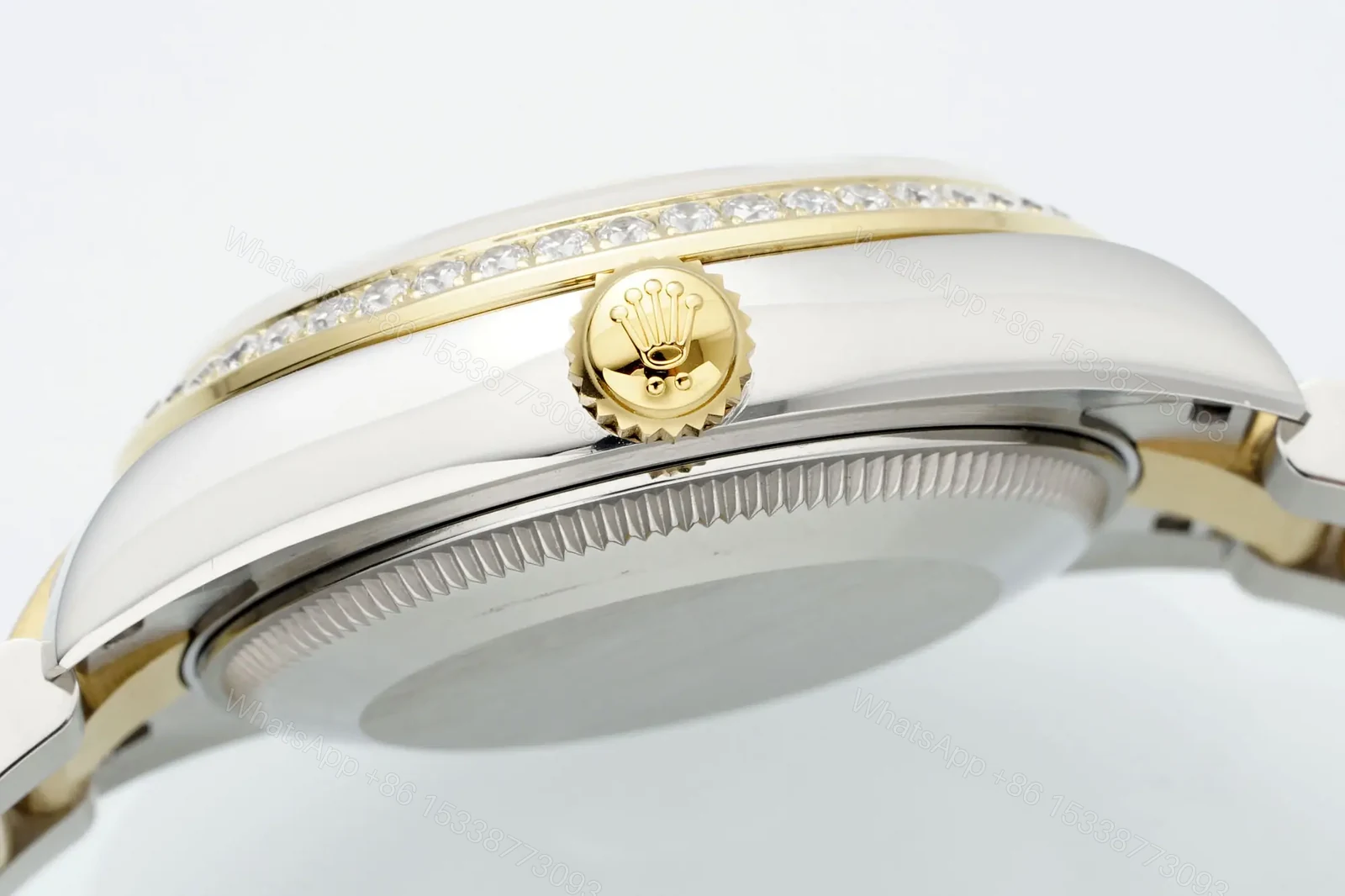 View 6 of Rolex Datejust 31 Stainless Steel Yellow Gold Diamond White – Roman Dial Oyster 278383RBR-0001