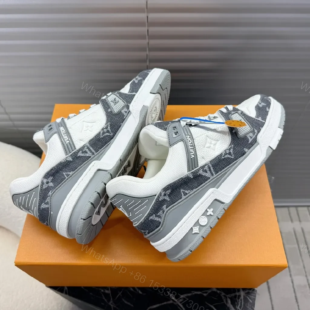 View 2 of Bold Monogram Mesh Sneaker: Luxe Street High-Top