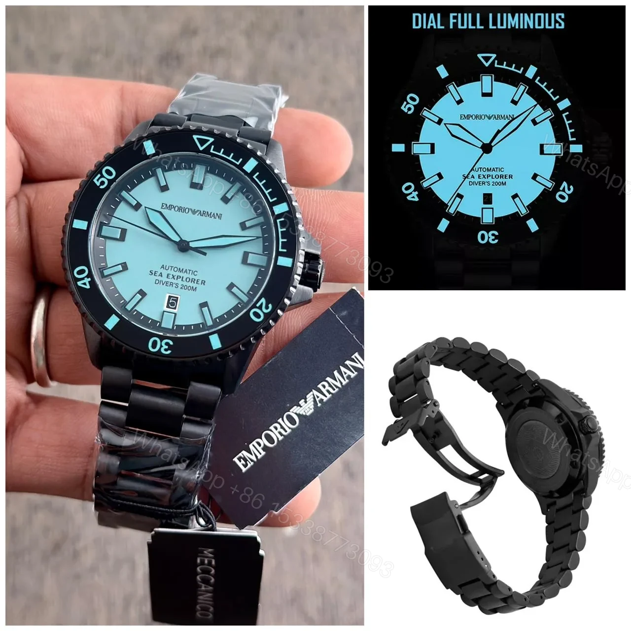 View 2 of Emporio Armani Sea Explorer Automatic