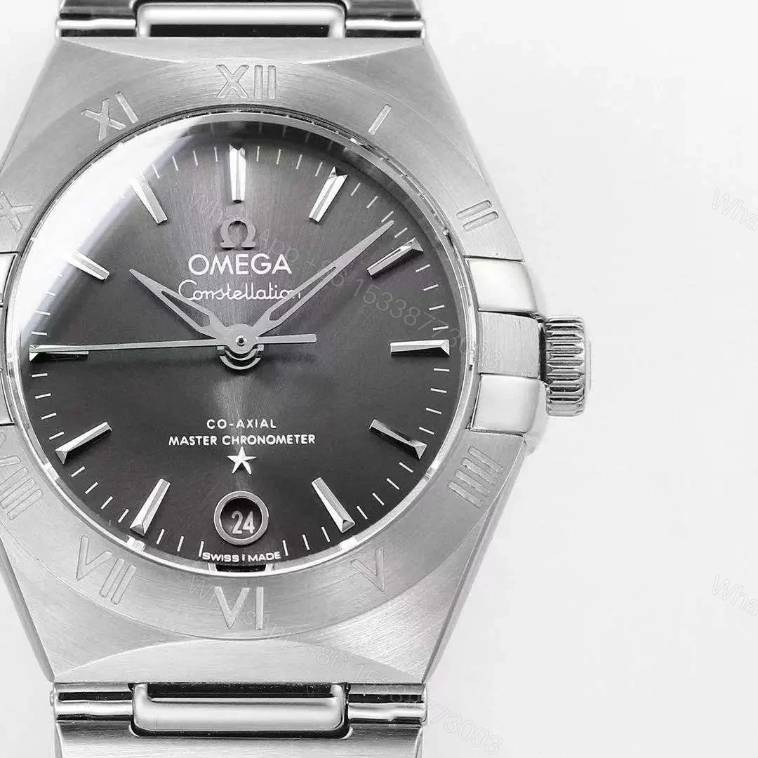 View 5 of Omega Constellation 29mm Women’s Watch V6 Version Stainless Steel with Grey Dial and Sapphire Crystal