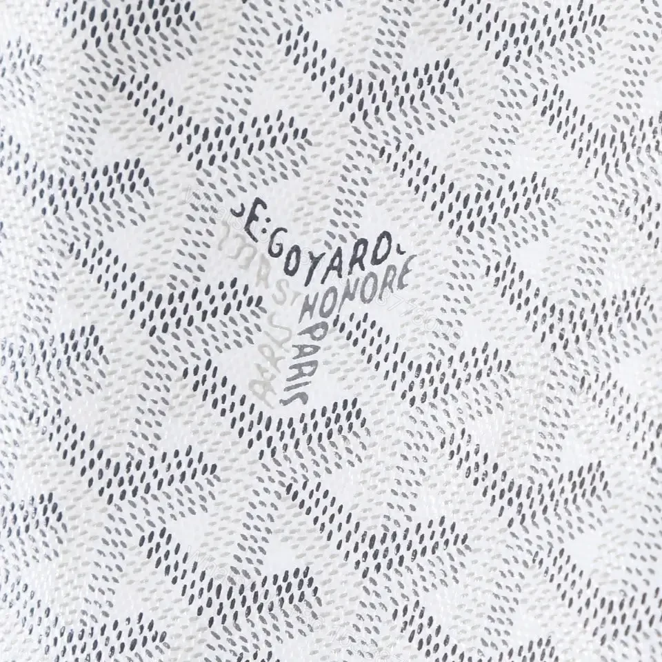 View 12 of 高仿Goyard*STLOUIP9滿印Tote手提袋白色免檢版小號