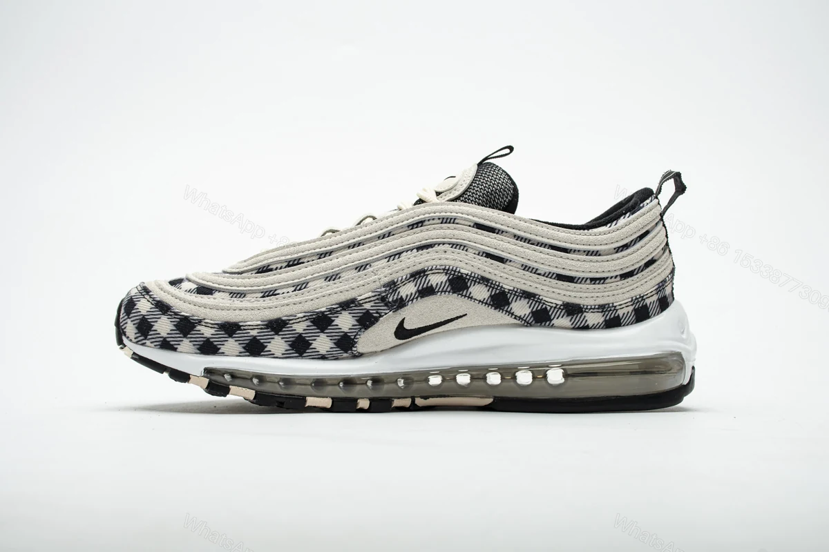 View 10 of Nike Air Max 97 Plaid Light Cream 312834-201