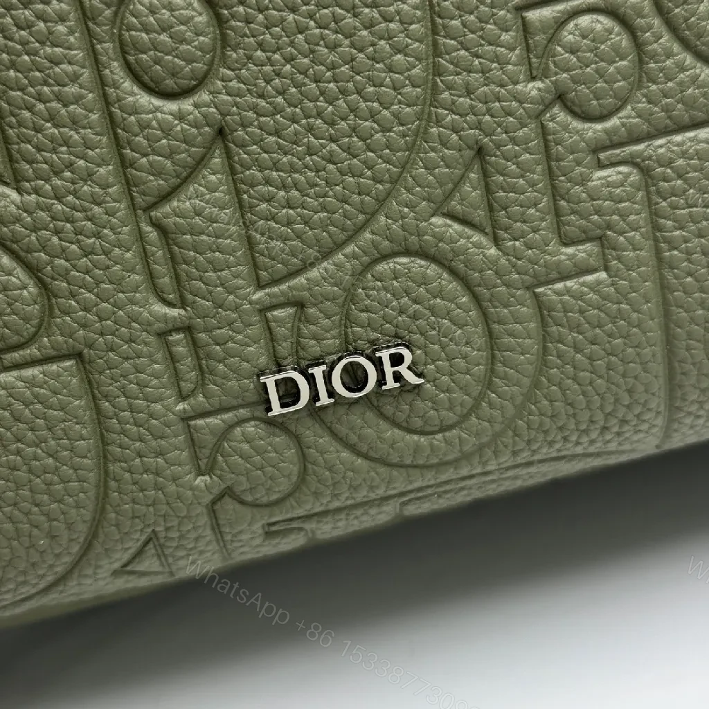 View 8 of Olive Embossed Backpack Modern Texture Everyday Versatility