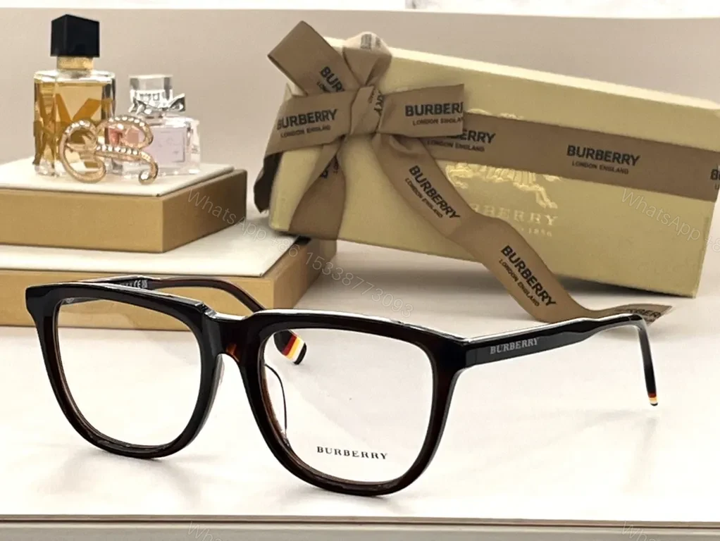 View 2 of Burberry Square Tortoiseshell Acetate Eyewear Frames